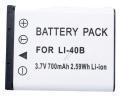 Com Digital Camera Battery - 3,7v 700mah Battery Similar Oly Li 40b, Li 42b, Li ion -